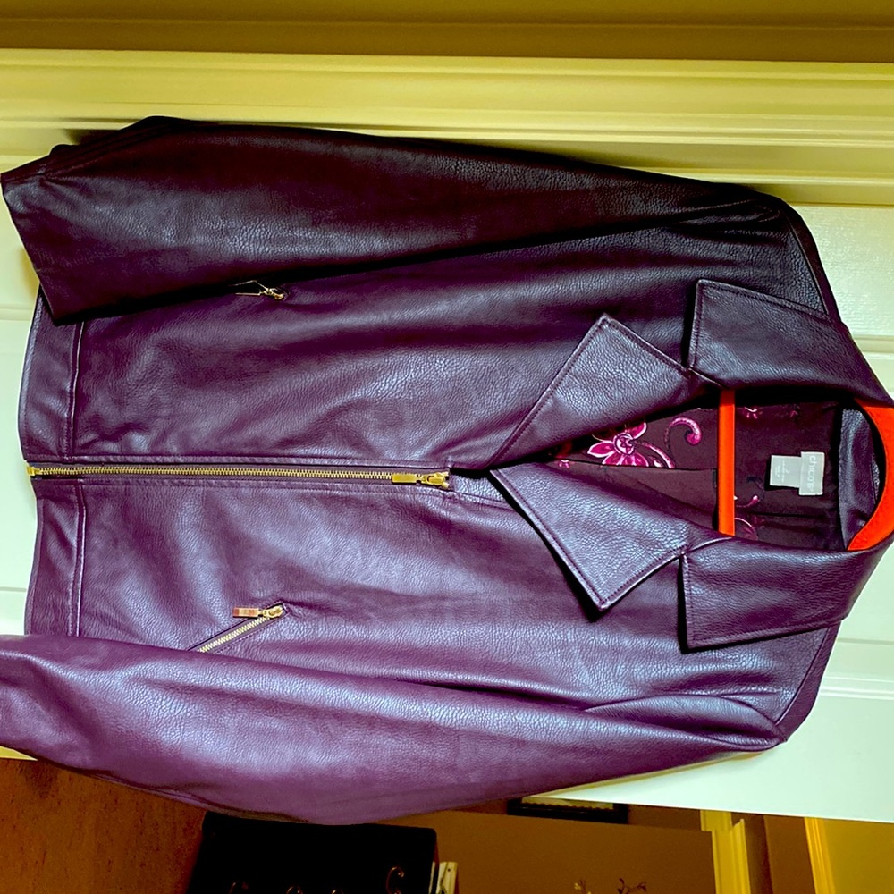 Jacket and matching shirt.